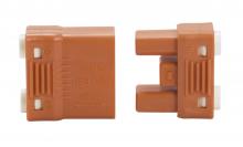  90/2536 - Orange 2 Piece Snap Together Connector For Solid Or Tinned Tip Wire; 18 AWG (Female Housing), 12/14