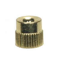  90/2585 - Knurled Nut For Switches; Brass For Rotary And Push