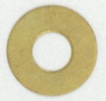  90/385 - Light Steel Washer; 1/8 IP Slip; 24 Gauge; Brass Plated Finish; 1" Diameter