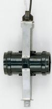  90/432 - Phenolic Twin Cluster; Snap-On Top; 2-3/8" Top Bracket And Snap; 8" AWM B/W Leads 105C;