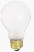  S5023 - 100 Watt A21 Incandescent; Frost; 1500 Average rated hours; 980 Lumens; Medium base; 34 Volt; 6-pack