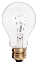  S6040 - 25 Watt A19 Incandescent; Clear; 1500 Average rated hours; 185 Lumens; Medium base; 120 Volt; 2/Pack