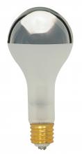  S7982 - 300 Watt PS35 Incandescent; Frost Silver Bowl; 1000 Average rated hours; Mogul base; 130 Volt