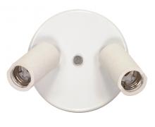  SF77/602 - 2-Light Ceiling Swivel Fixture; Carded