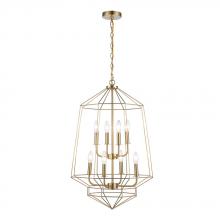  11488 AG - Journey Chandeliers Antique Gold