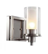  20041 - 1LT WALL SCONCE-OUTER CLEAR/ I