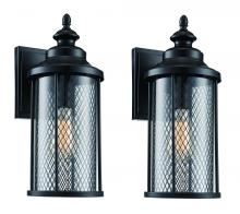  40740T BK - Stewart 12" Wall Lantern