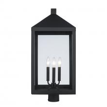  51536 BK - Tempest Post Lantern Black