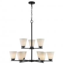  71809 BK - Fifer Chandeliers Black