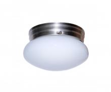  PL-3618 BN - 1LT FLUSH-MUSHROOM-GU24 BASE-O