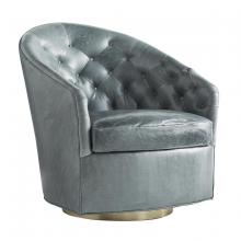  8084 - Capri Chair Juniper Leather Champagne Swivel
