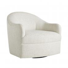  8143 - Delfino Chair Frost Linen Swivel