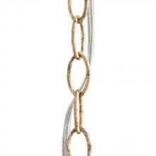  CHN-886 - 3' Chain- Gold Leafed Iron