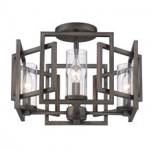  6068-FM GMT - Marco Flush Mount in Gunmetal Bronze