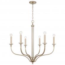 Capital 444861BS - 6 Light Chandelier