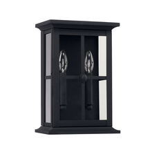  926422BK - 2 Light Outdoor Wall Lantern