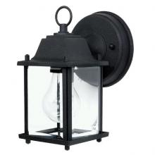  9850BK - 1 Light Outdoor Wall Lantern