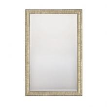  M322026 - Striated Silver And Gold With Beveled Mirror