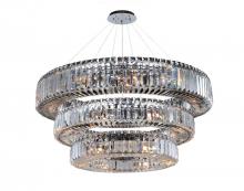 Allegri by Kalco Lighting 11770-010-FR001 - Rondelle 47 Inch 3 Tier Pendant