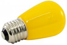  PS14F-E26-YE - 1 case PREM LED S14 LAMP,FROSTED GLASS,1.4W,120V,E26, YELLOW