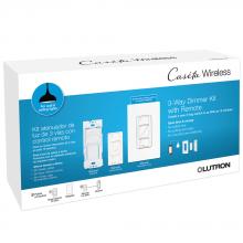  P-DIM-3WAY-WH-C - CASETA DIMMER 3-WAY KIT WITH REM CANADA