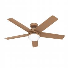  51451 - Hunter 52 inch Yuma Terracotta Damp Rated Ceiling Fan with LED Light Kit and Handheld Remote