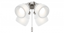  99368 - Hunter Brushed Nickel Four-Light Fitter