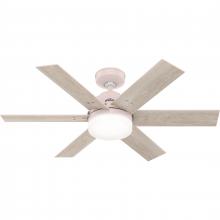  51207 - Hunter 44 inch Pacer Blush Pink Ceiling Fan with LED Light Kit and Handheld Remote