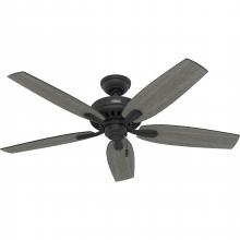  52397 - Hunter 52 inch Newsome Matte Black Ceiling Fan and Pull Chain
