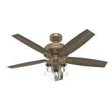  51693 - Hunter 52 inch Wi-Fi Ananova Luxe Gold Ceiling Fan with LED Light Kit and Handheld Remote