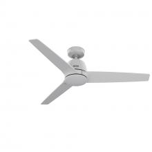  52610 - Hunter 52 inch Malden Dove Grey Ceiling Fan and Handheld Remote