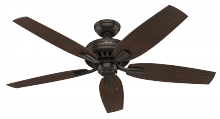  53320 - Hunter 52 inch Newsome Premier Bronze Ceiling Fan and Pull Chain