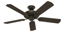  53061 - Hunter 52 inch Sea Air New Bronze Indoor/Outdoor Ceiling Fan and Pull Chain