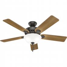  52726 - Hunter 52 inch Pro's Best Noble Bronze Ceiling Fan with LED Light Kit and Pull Chain