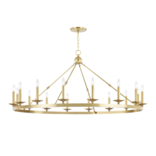  3216-AGB - 16 LIGHT CHANDELIER