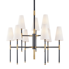  3734-AOB - 9 LIGHT CHANDELIER