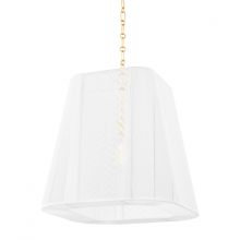  7619-AGB - 1 LIGHT LARGE PENDANT