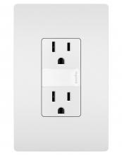  NTL885TRW - N LITE+2 15A TR OUTLETS+LOUVR WH