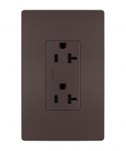  TR26352RDBCC6 - radiant? Spec Grade 20A Tamper-Resistant Receptacle, Dark Bronze