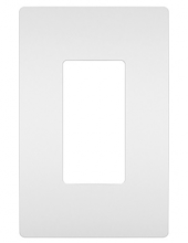  RWP26W - radiant? One-Gang Screwless Wall Plate