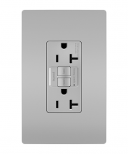  2097GRY - radiant? Spec Grade 20A Self Test GFCI Receptacle, Gray