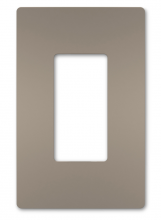  RWP26NICC6 - radiant? One-Gang Screwless Wall Plate, Nickel