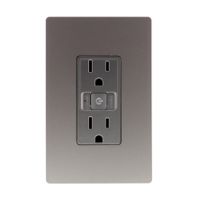  WWRR15NICCV2 - radiant? Smart Outlet, Wi-Fi in Nickel Finish, Nickel