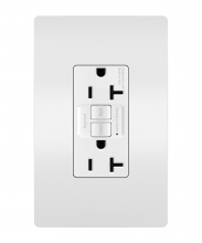  2097WCCD12 - radiant? Spec Grade 20A Self Test GFCI Receptacle, White