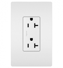  TR26352RW - radiant? Spec Grade 20A Tamper-Resistant Receptacle, White