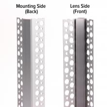  LED-CHL-MI-ISC8 - Extruded 4 foot Mud-In Channel