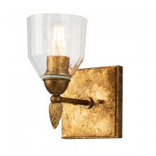  BB1000G-1-F2G - Felice 1 Light Wall Sconce In Gold