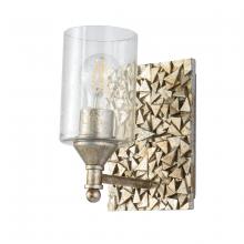  BB1158S-1 - Mosaic 1-Light Wall Sconce In Antique Silver
