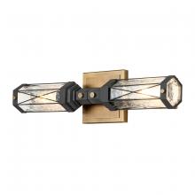  BB81000ATB-2-19 - Abbey 2 Light Wall Vanity Sconce