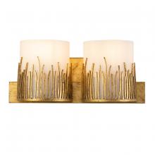  BB90610G-2 - Sawgrass 2 Light Vanity In Distressed Gold